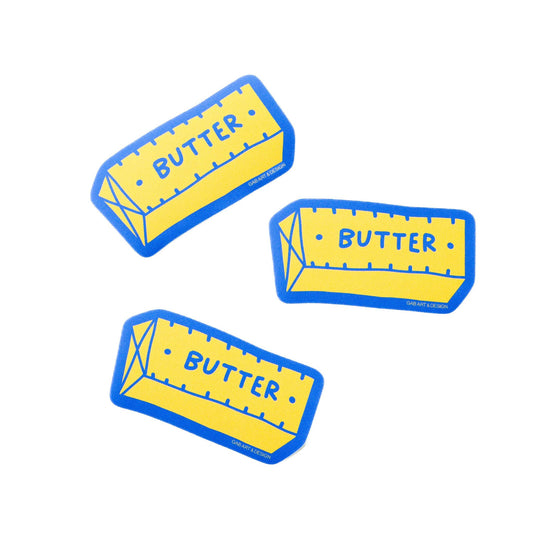 Butter Sticker