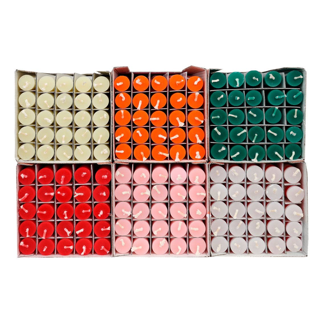 Cream Taper Candles | 25 Candles | POS Unit | Wedding |