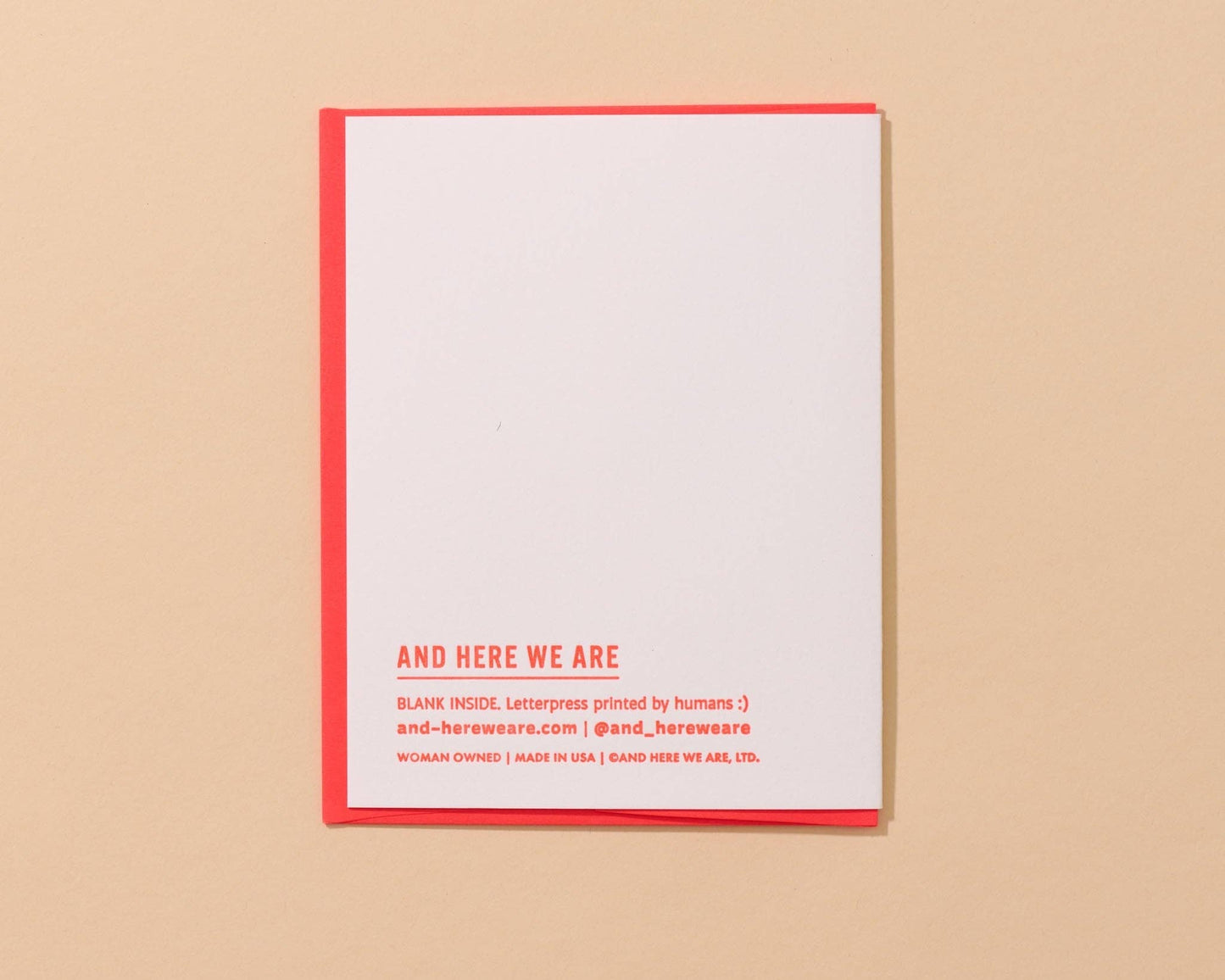 Sardine Love Letterpress Card