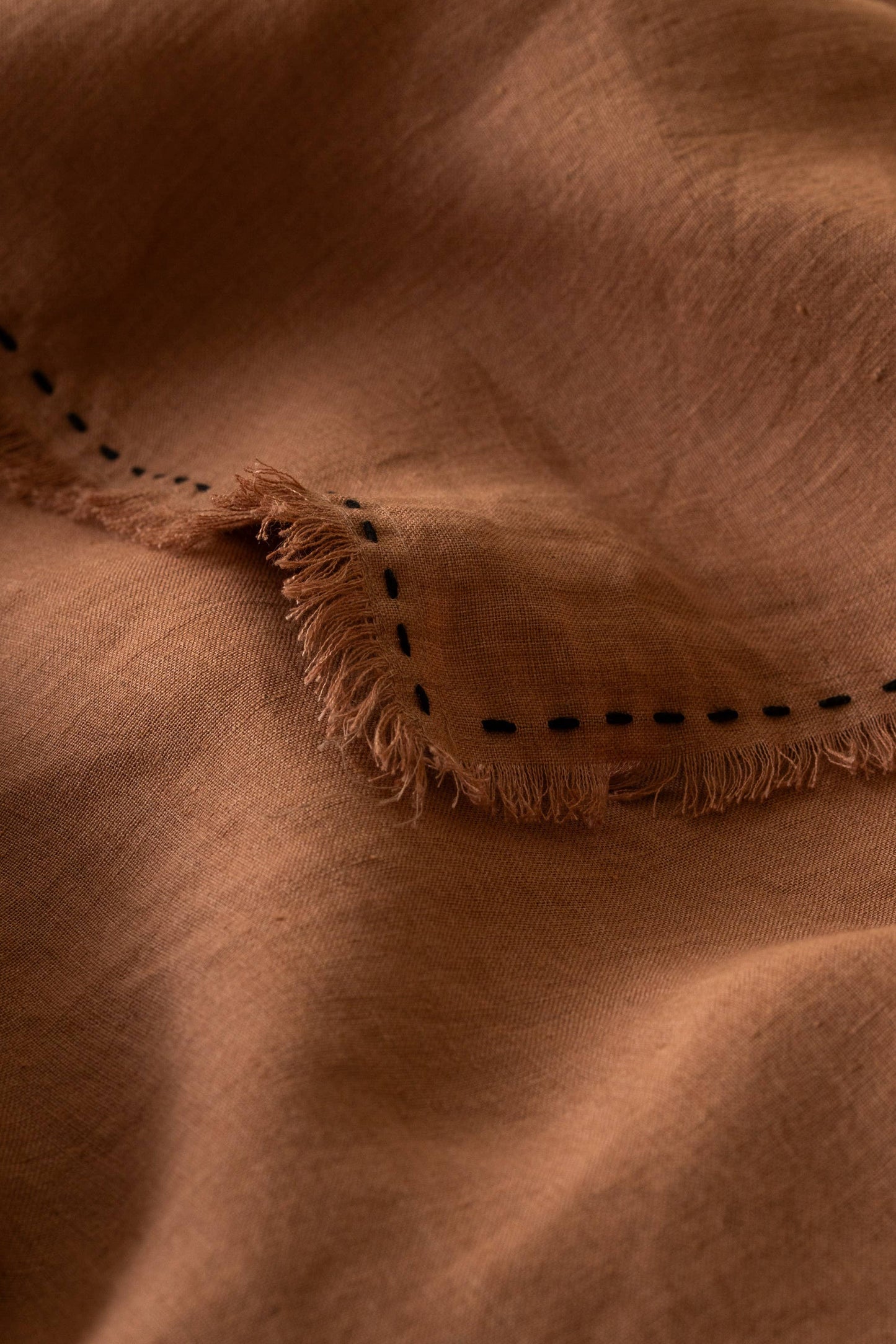 Decorative Kantha Linen Tablecloth