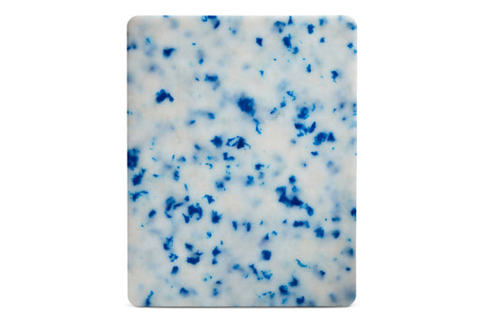 Recycled Plastic Cutting Board Medium Blue Confetti