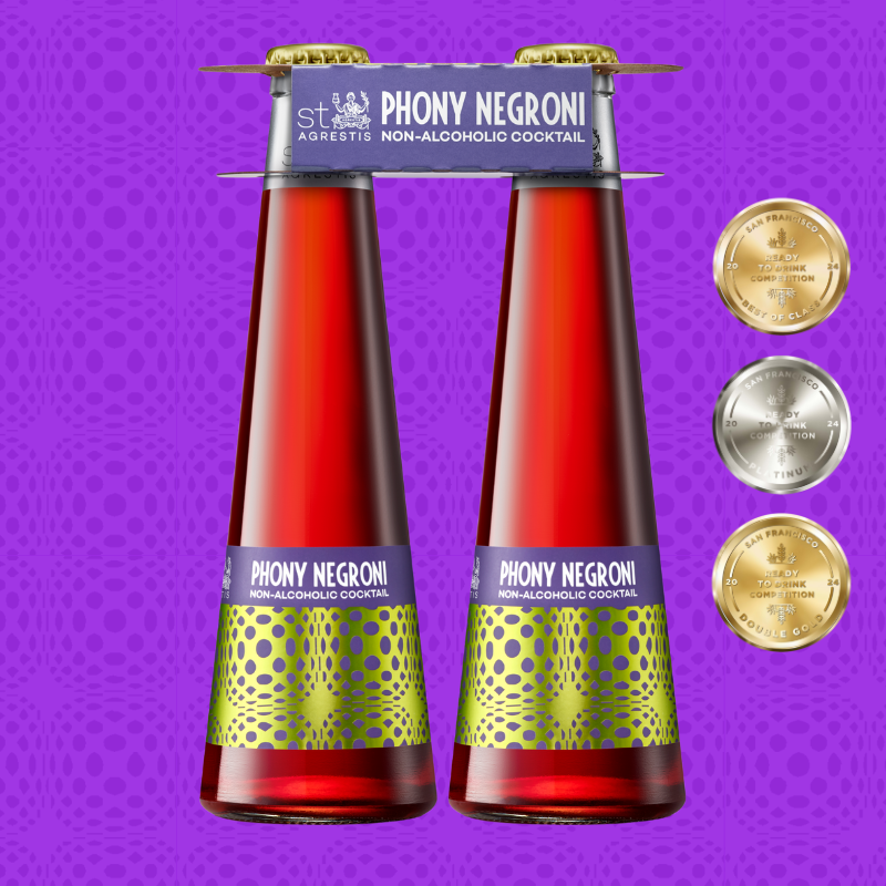 St. Agrestis Non-Alcoholic Phony Negroni®.