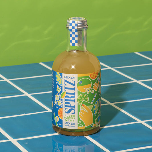 Elderflower Mint Spritz Cocktail/Mocktail Mixer