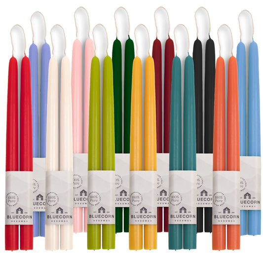 Beeswax Taper Candles