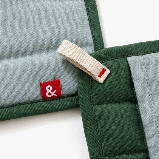 Shiso Green Pot Holders