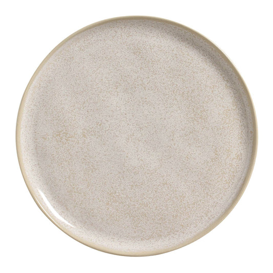 Bio Stoneware Latte Dinner Plate, 10.8"
