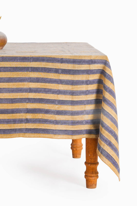 Decorative Block Print Maris Tablecloth