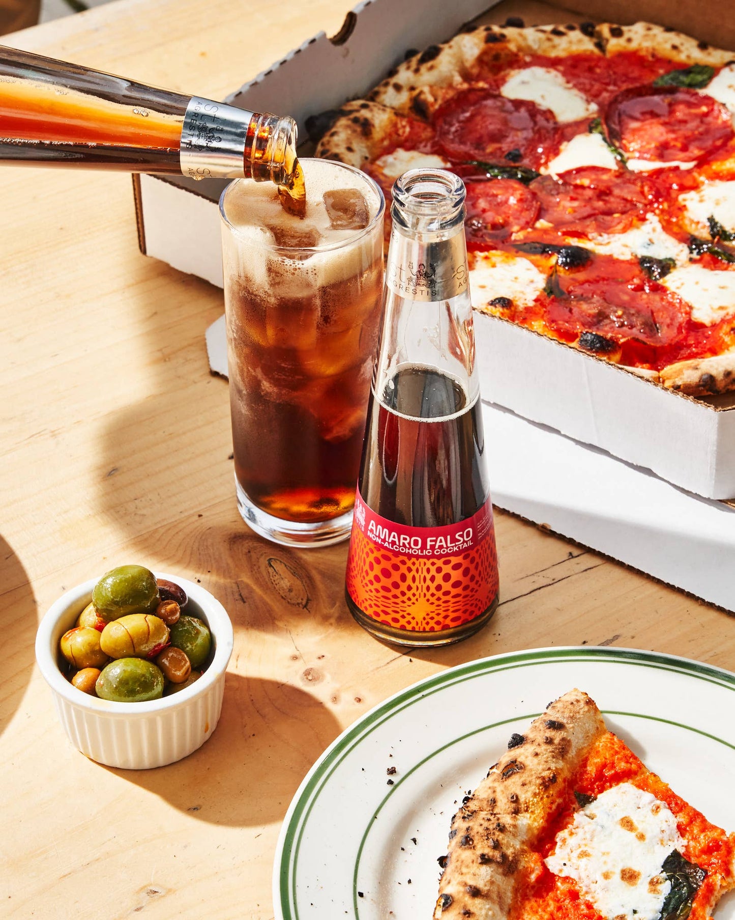 St. Agrestis Non-Alcoholic Amaro Falso®.