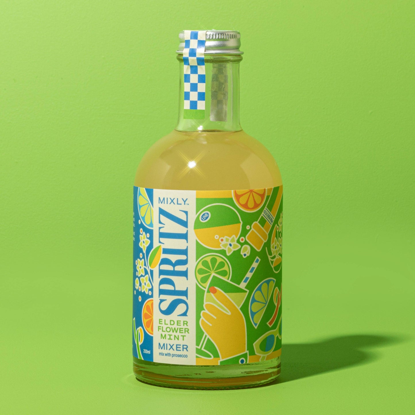 Elderflower Mint Spritz Cocktail/Mocktail Mixer