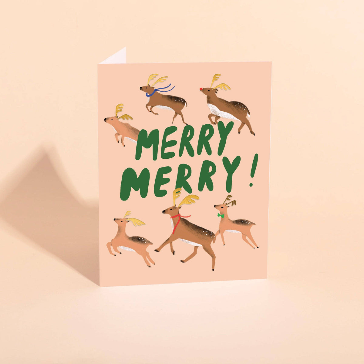 RUDOLPH AND FRIENDS - Holiday Card