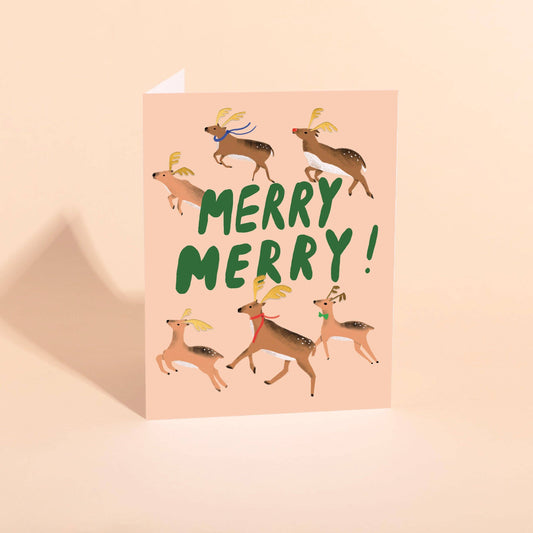 RUDOLPH AND FRIENDS - Holiday Card