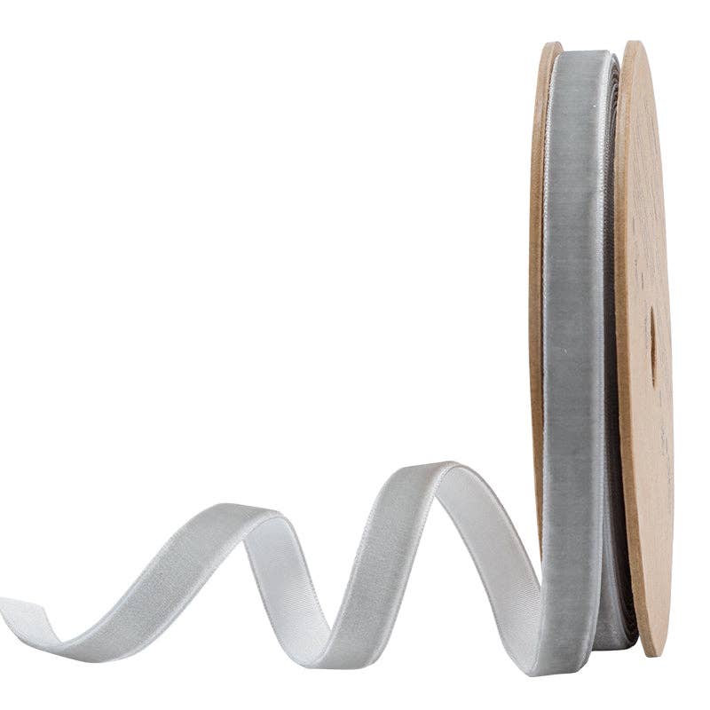 17 Colors | 3/8" Velvet Ribbon | 10 Yard Roll