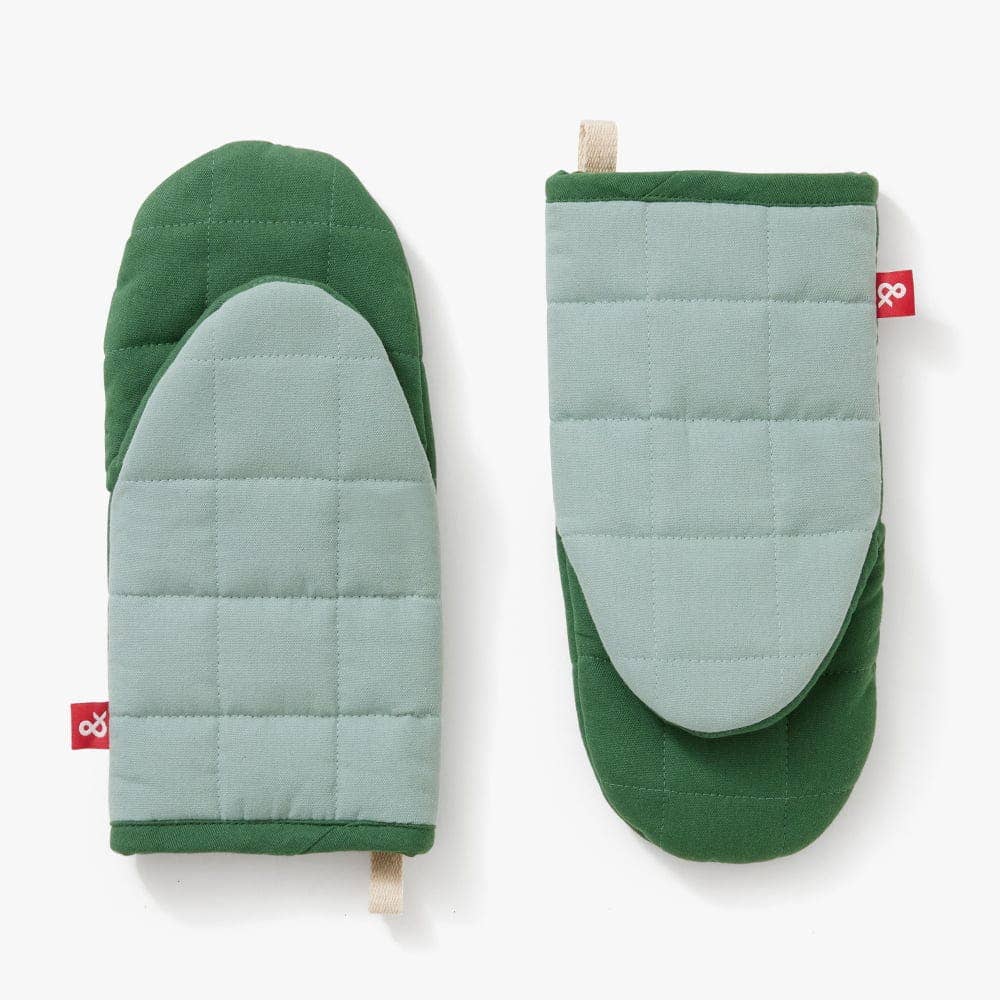 Shiso Green Oven Mitts