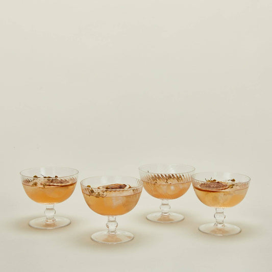 Optic Coupe - Set of 4 - Clear