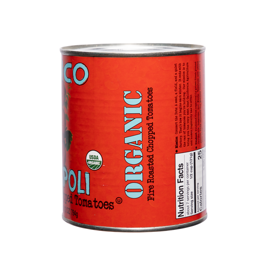 Bianco DiNapoli 28oz Organic Fire Roasted Chopped Tomato