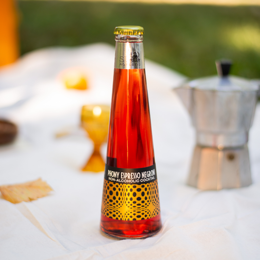 St. Agrestis Non-Alcoholic Phony Espresso Negroni®.