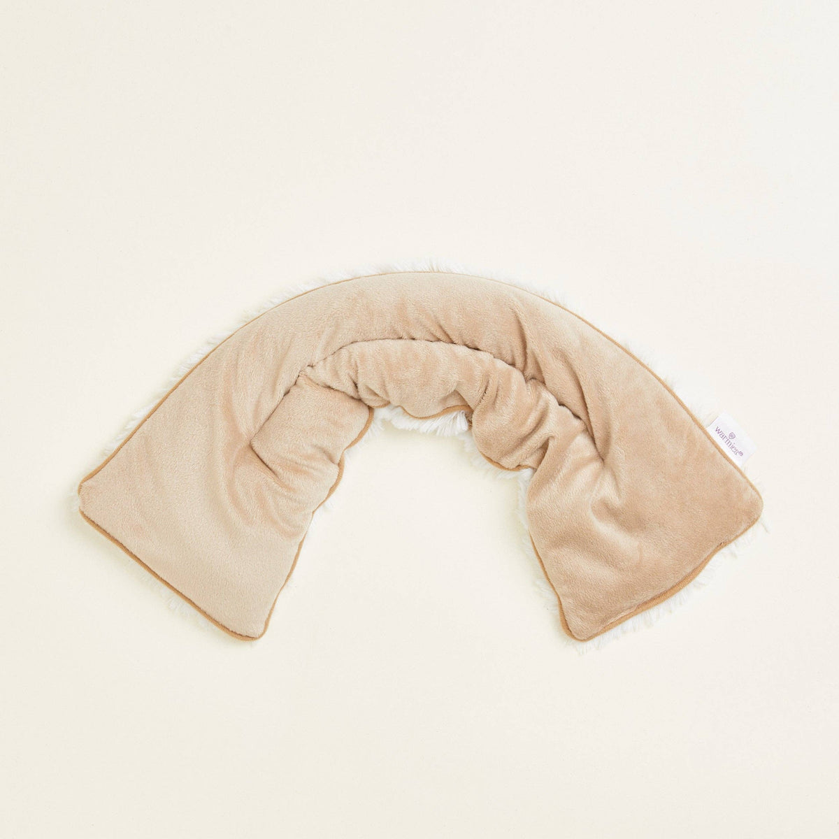 Marshmallow Brown Warmies Neck Wrap