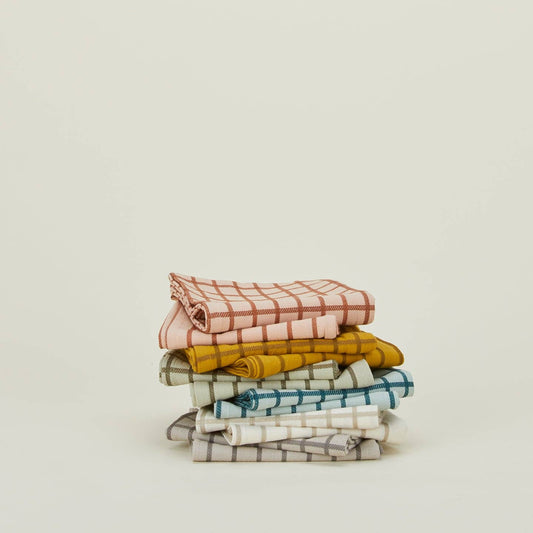 ESSENTIAL YARN DYED DISH TOWEL - SET OF 2