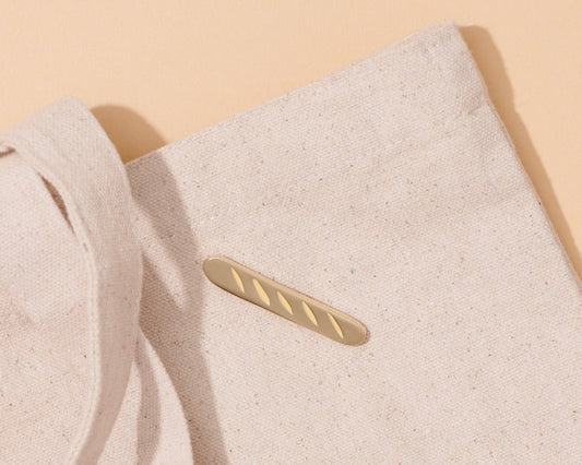 Baguette Enamel Pin