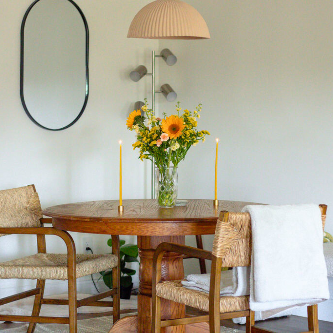 Thin Beeswax Taper Candles