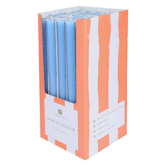 Blue Taper Candles | 25 Candles | POS Unit | Everyday |