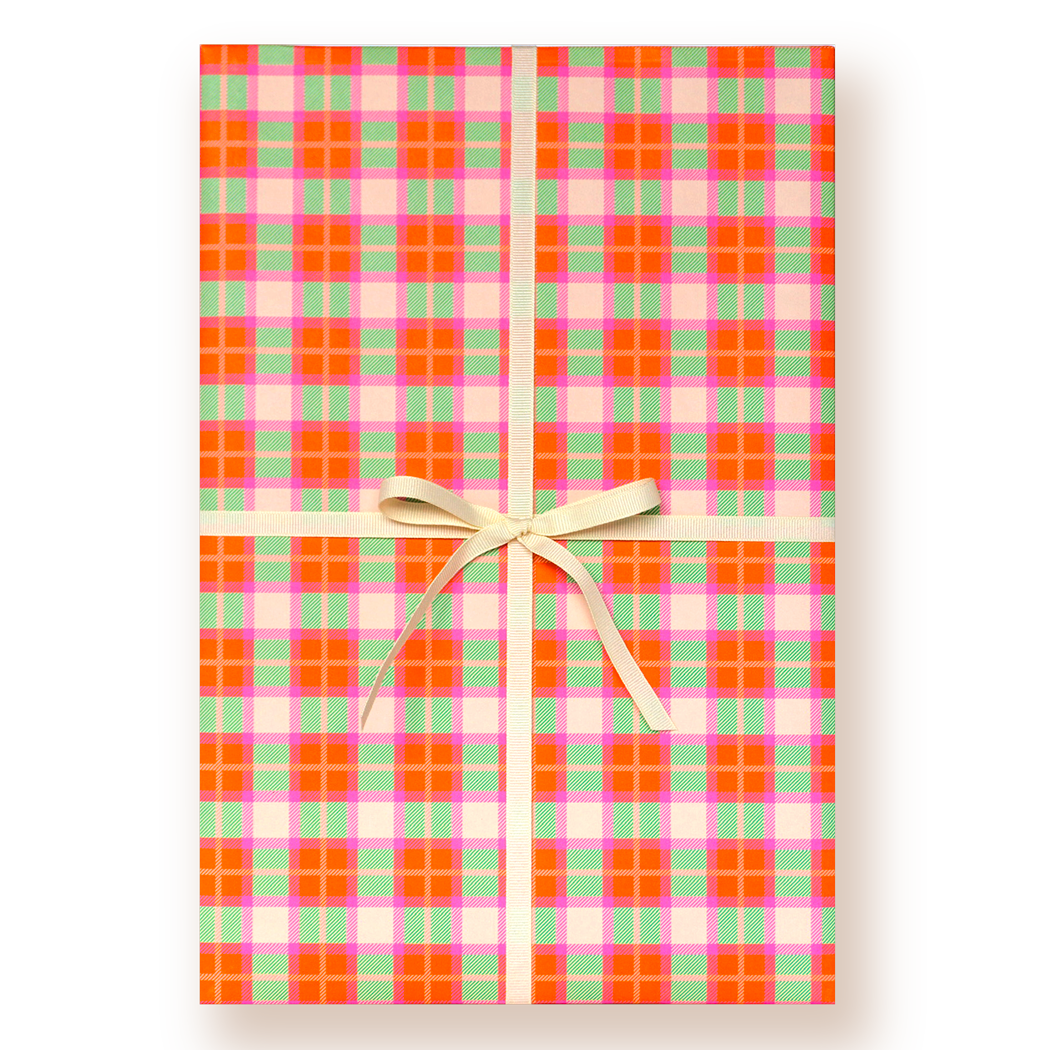 Gingerbread Wrapping Paper - Roll of 3 Sheets
