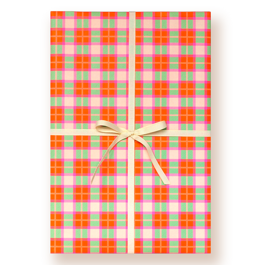 Gingerbread Wrapping Paper - Roll of 3 Sheets