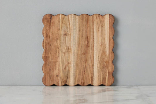 Scalloped Cutting Board, Medium Square