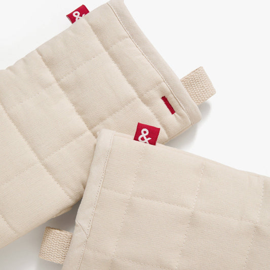 The Oven Mitts - Oat White