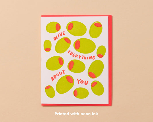 Olive Everything About You Card