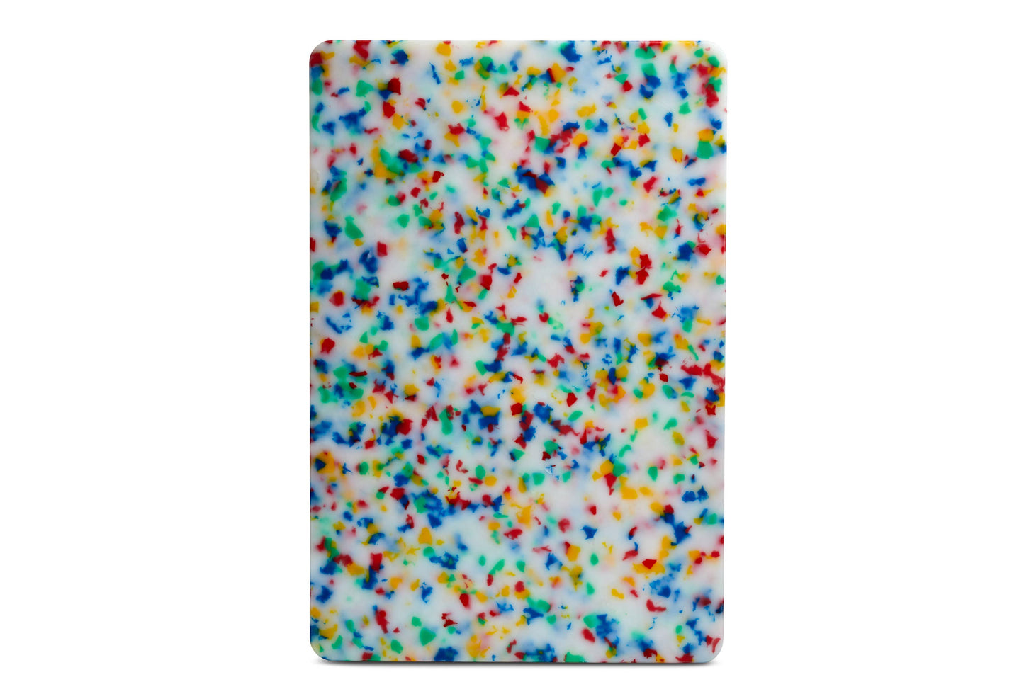 Recycled Plastic Cutting Board Large Confetti