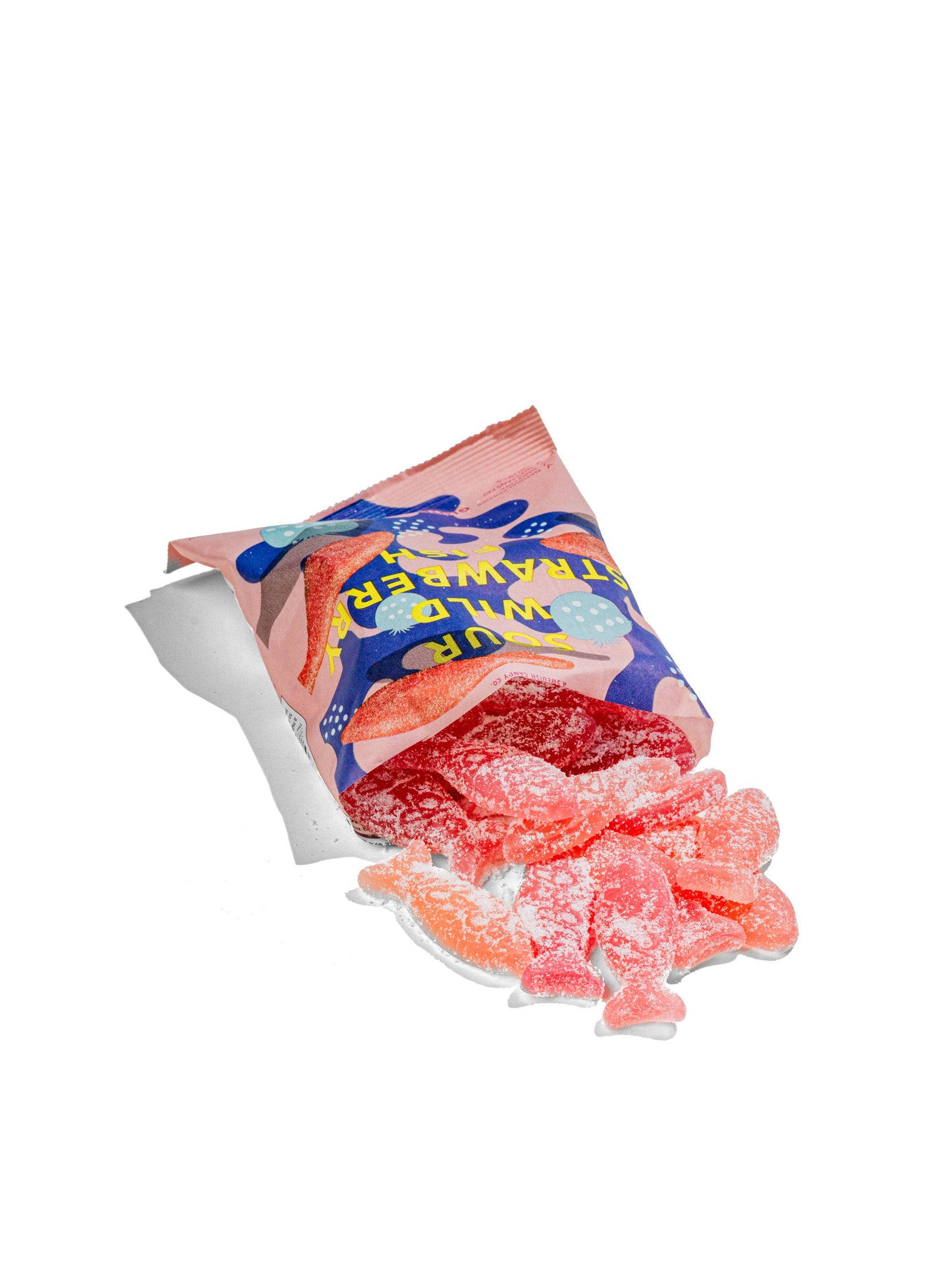 Sweet Wild Strawberry Fish - Swedish Candy