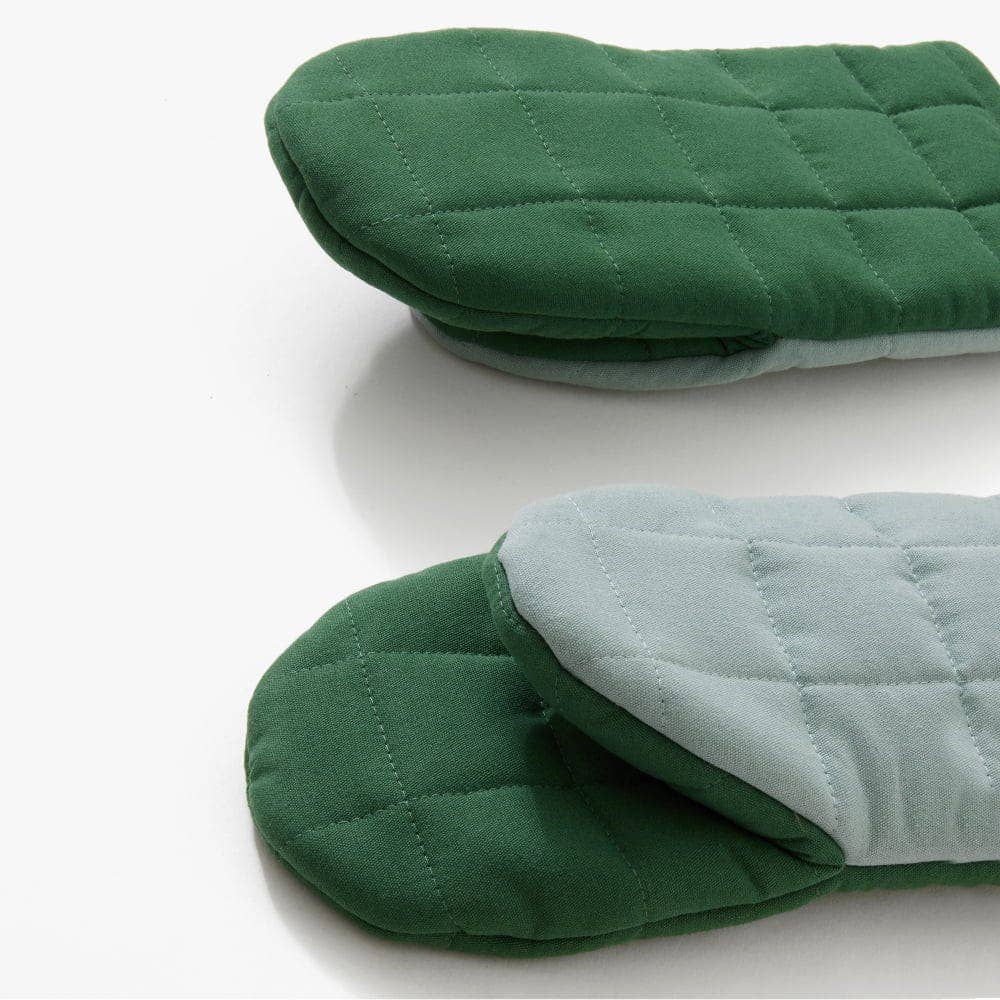 Shiso Green Oven Mitts