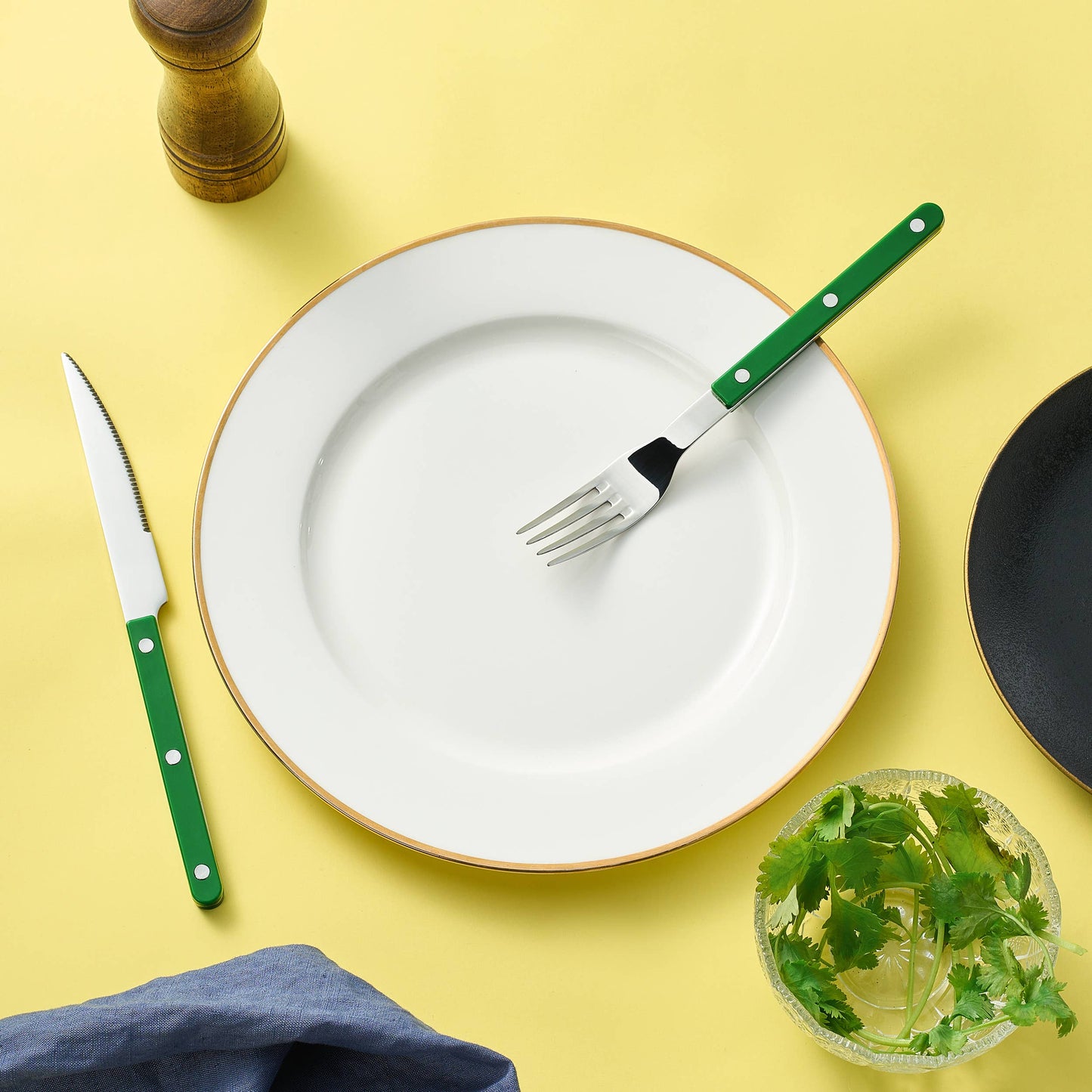 Khen Green Cutlery