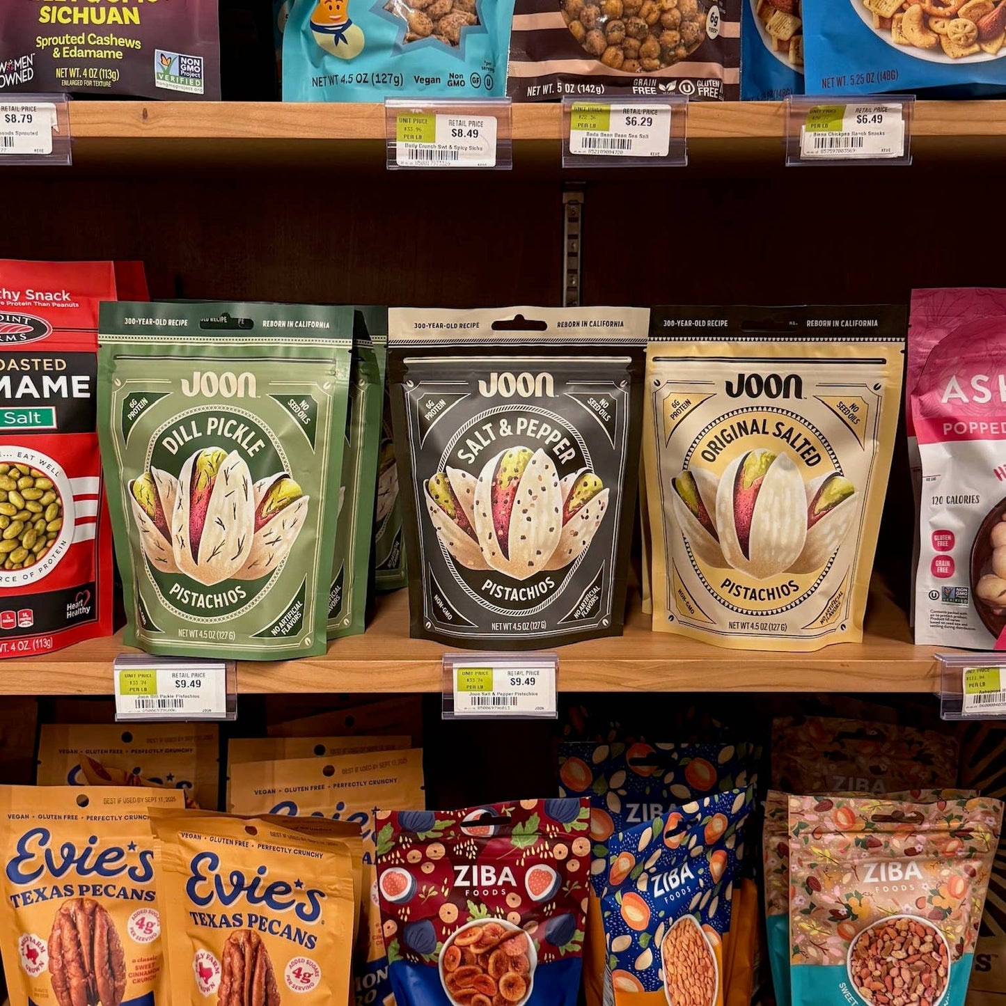 Joon Dill Pickle Pistachios - 4.5oz Resealable Bag