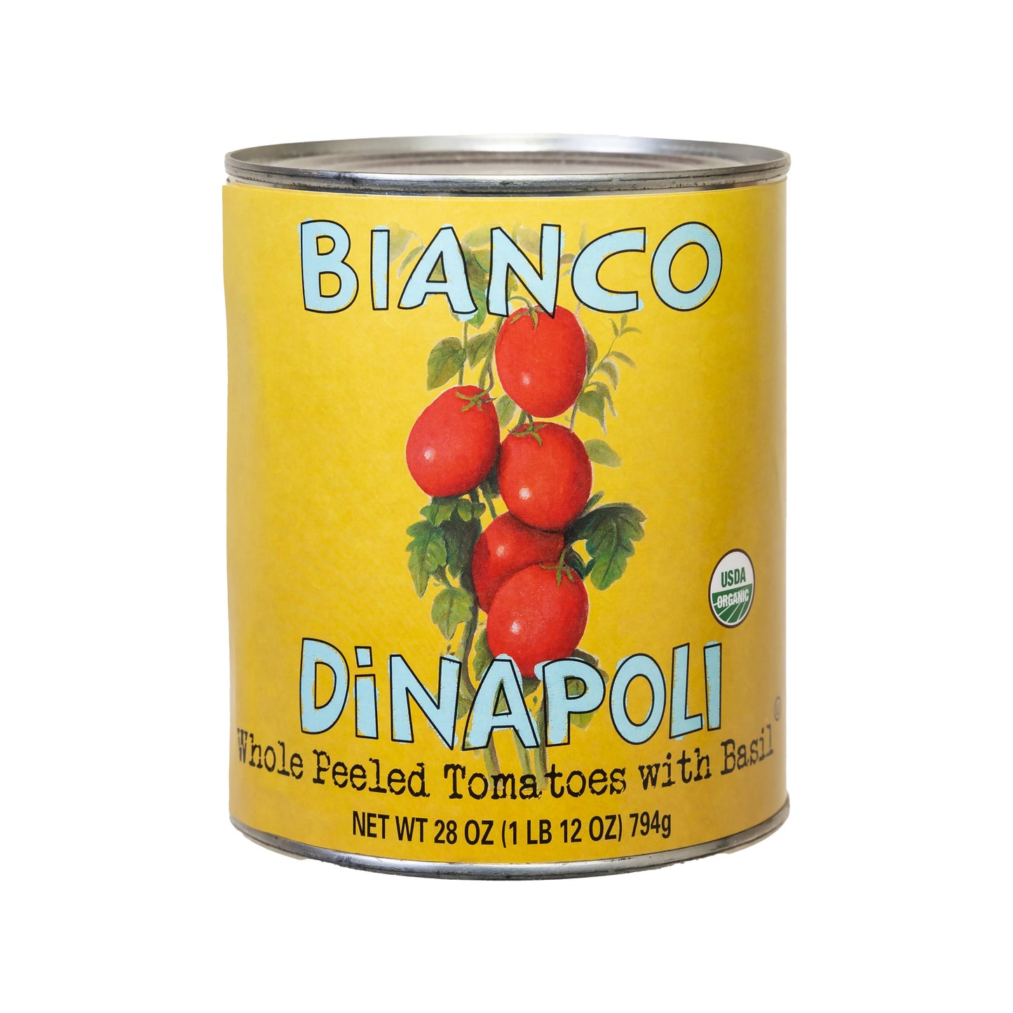 Bianco DiNapoli 28oz Organic Whole Peeled Tomatoes (6 ct)