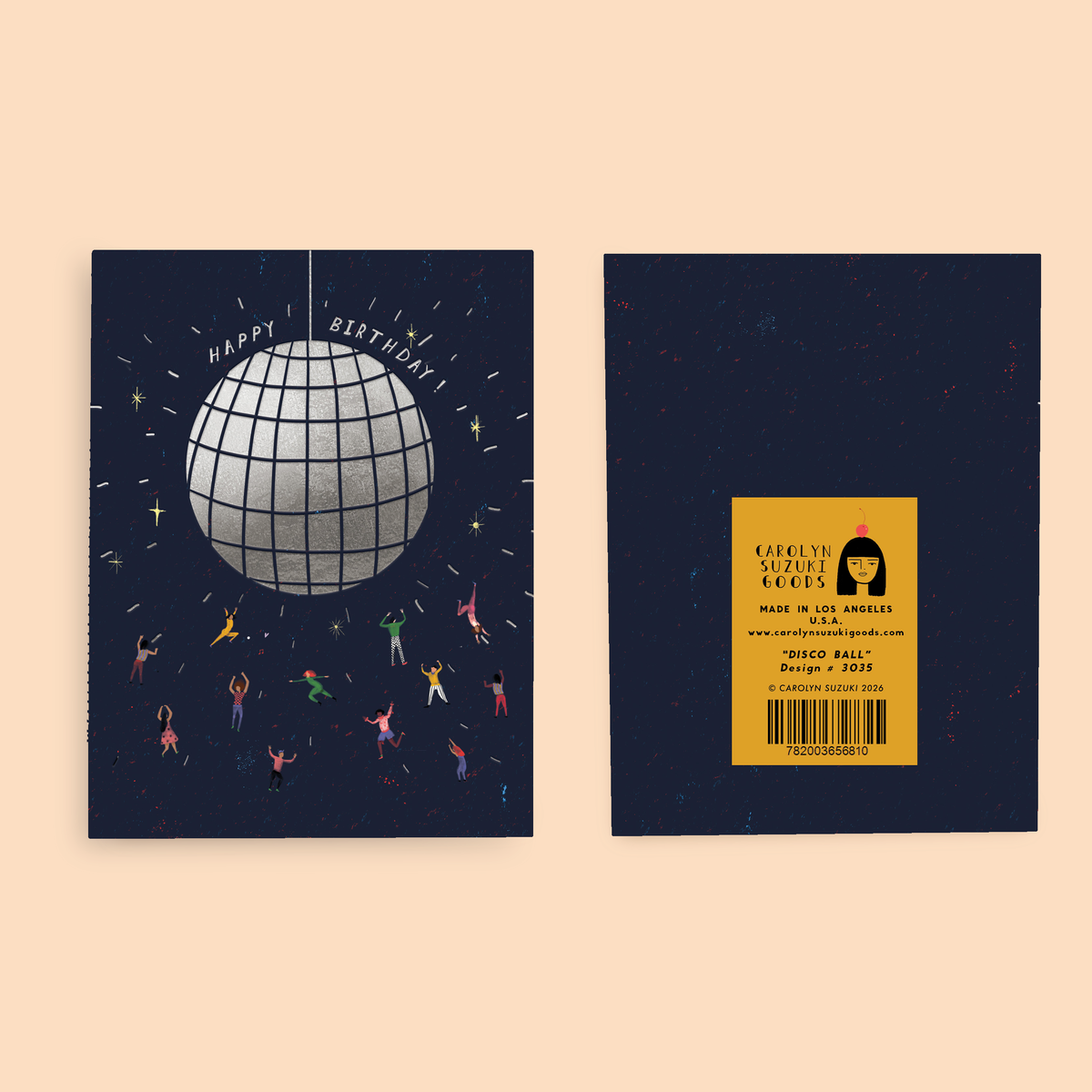DISCO BALL - Birthday Card