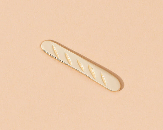 Baguette Enamel Pin