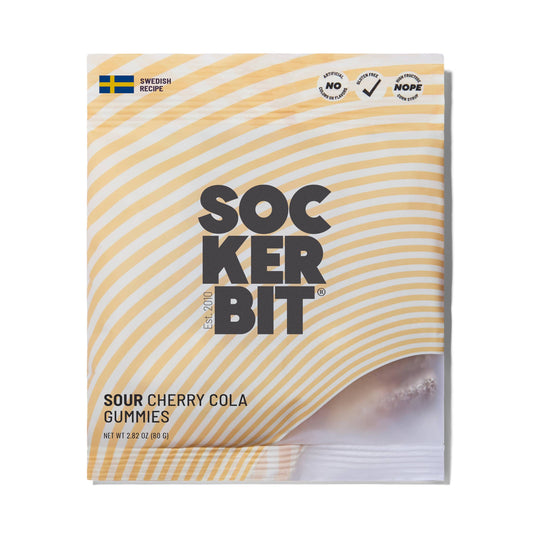 Sour Cherry Cola Gummies Swedish Candy Bag