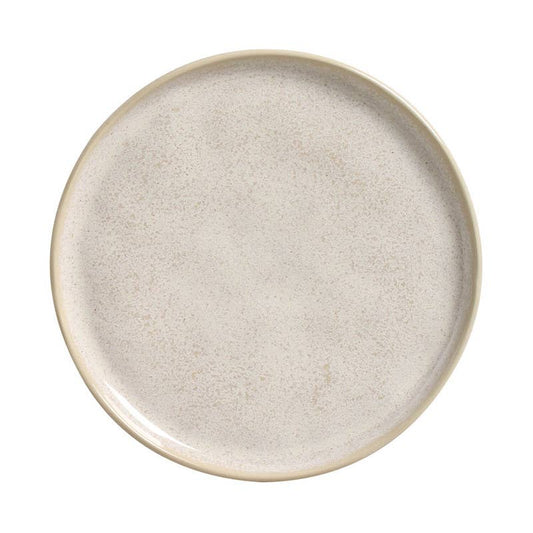 Bio Stoneware Latte Dessert Plate, 8.46"